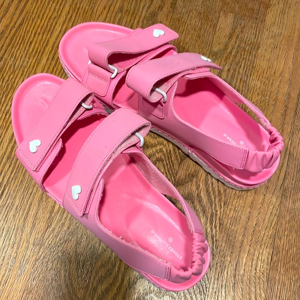 Stoney Clover Heart Sandals